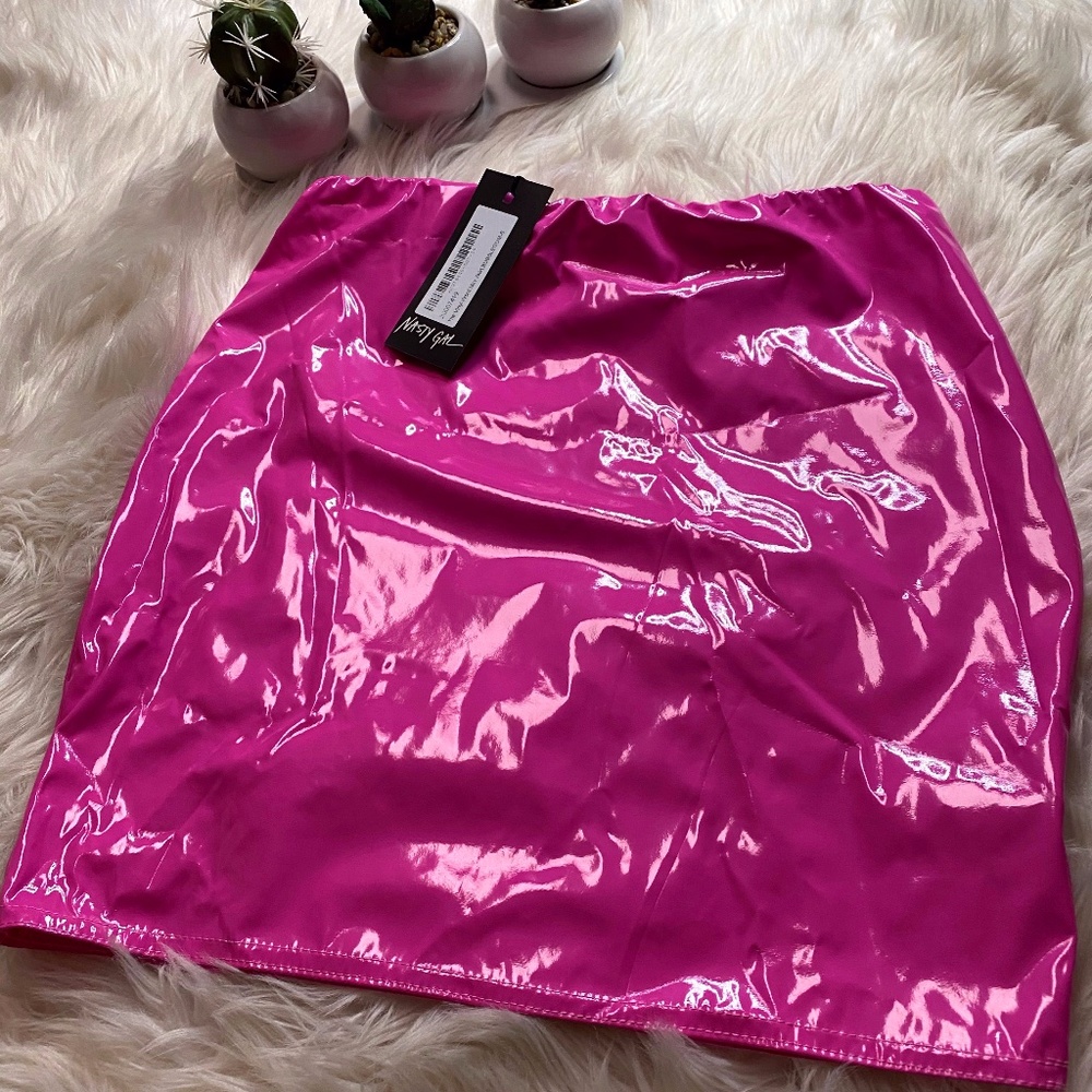 Vinyl Nasty Gal Mini Skirt